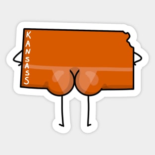 KansA$$ Kansas Sticker